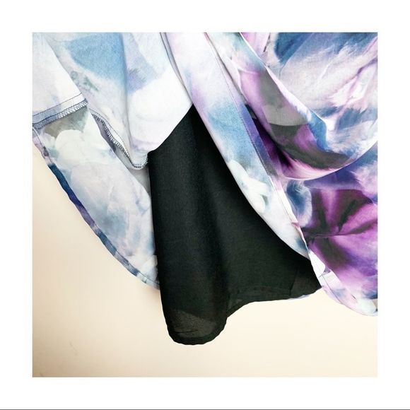 David Bitton Buffalo Floral Chiffon Tunic Top Sz S NWOT - Picture 5 of 11